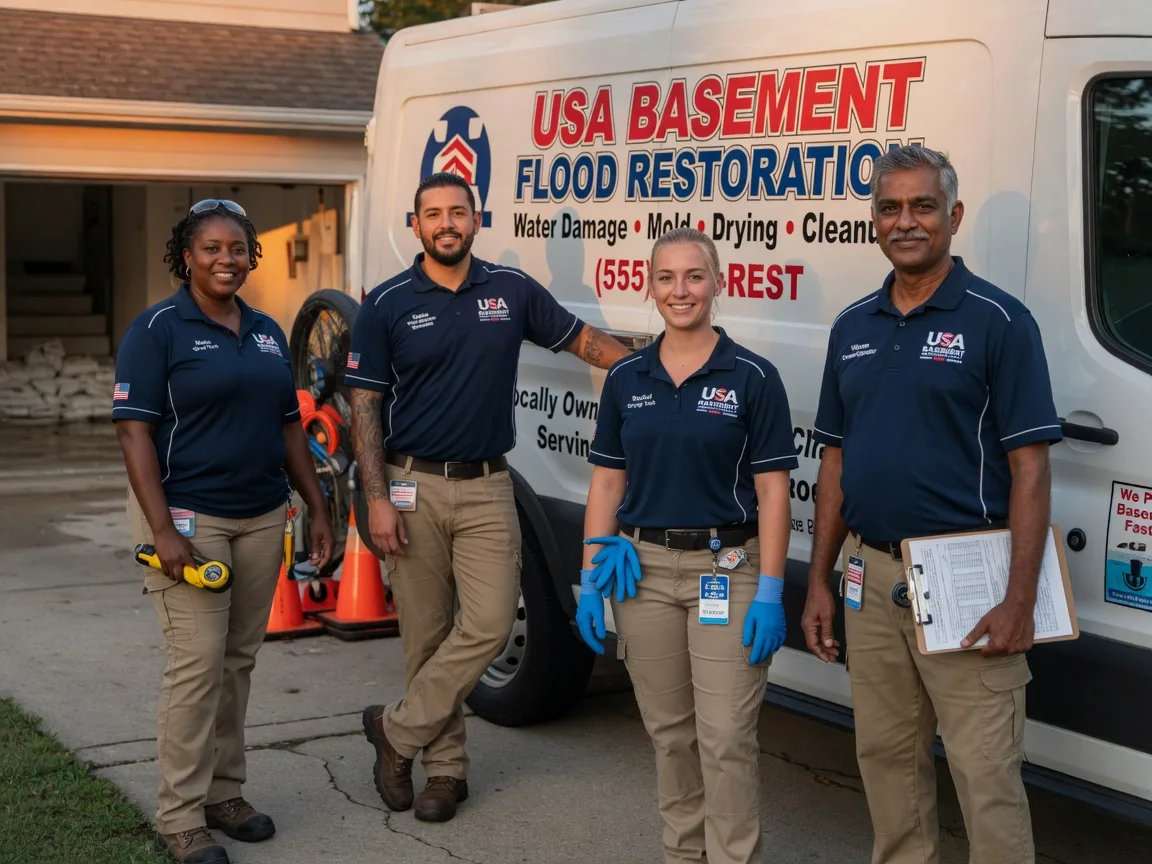 Basement Flood Cleanup company in Casstown, OH
